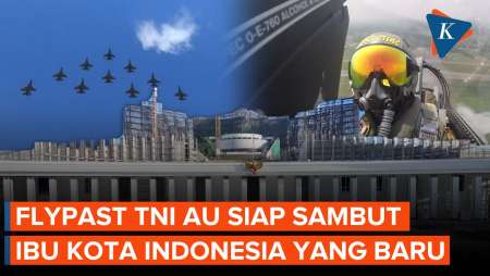 Bersiap! Flypast TNI AU Siap Meriahkan Upacara Kemerdekaan Perdana di Ibu Kota Nusantara