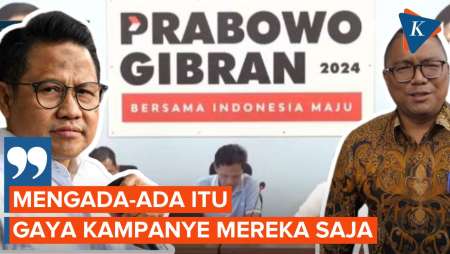 Dituding Curang oleh Kubu Prabowo, Cak Imin: Itu Gaya Kampanye Mereka