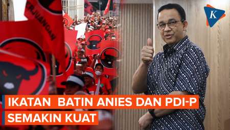 Jalinan Kebatinan Antara Anies dengan PDI-P Diklaim Semakin Kuat