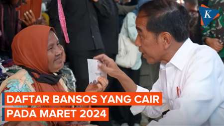 Daftar Bansos yang Cair Maret 2024, Ada BLT Rp 600.000 dan Beras 10 Kg