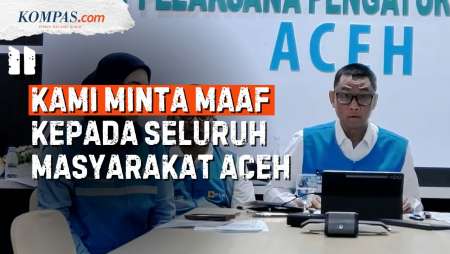 Listrik Aceh Belum Pulih, Dirut PLN Minta Maaf