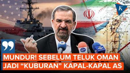 Iran Ancam Jadikan Teluk Oman "Kuburan" Pasukan Amerika