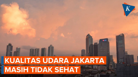 Warga Sensitif Disarankan Pakai Masker, Kualitas Udara Jakarta Tak Sehat