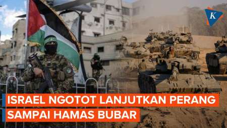 Israel Ngotot Lanjutkan Perang di Gaza sampai Hamas Bubar