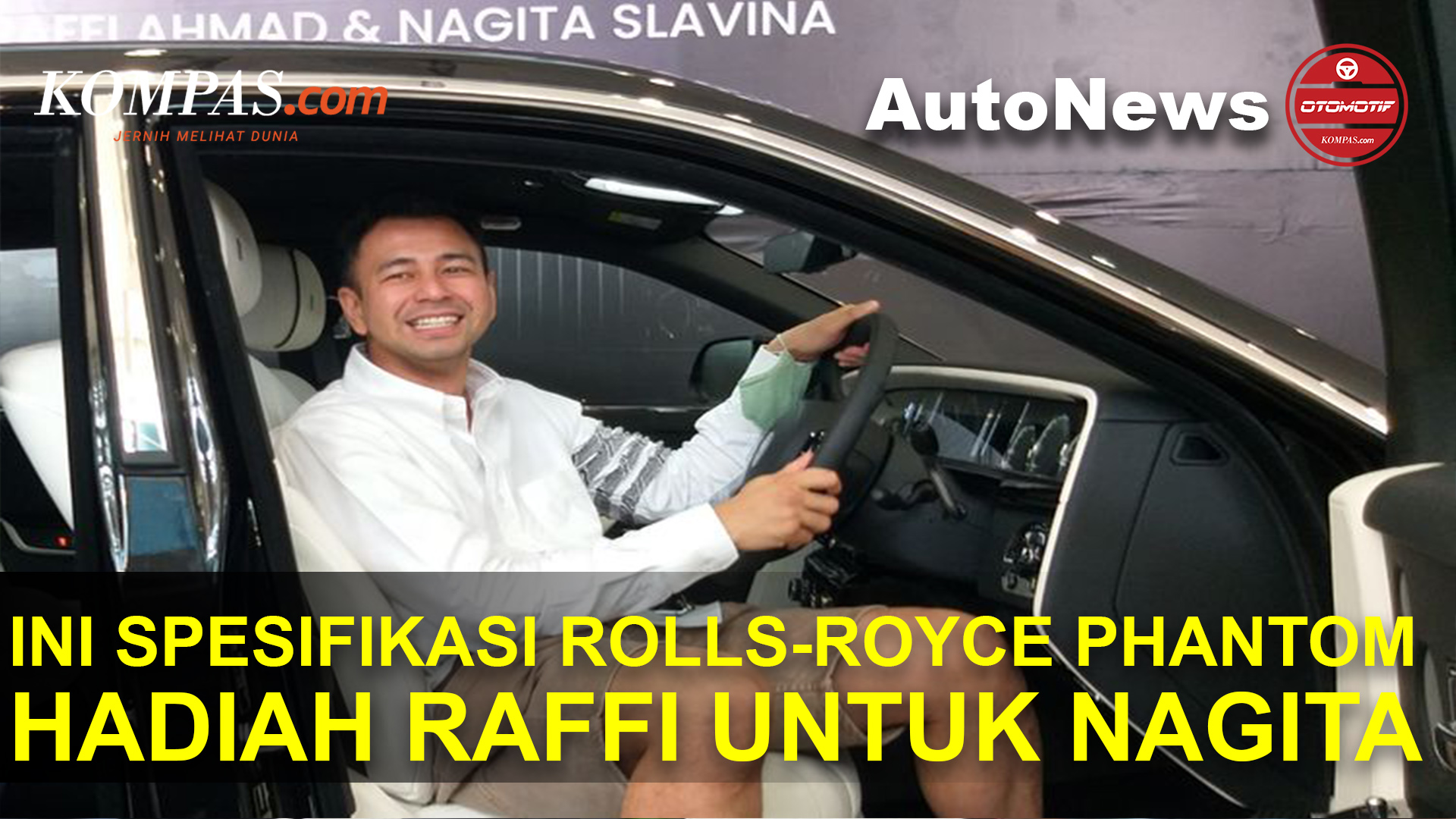 Ini Spesifikasi Mobil Rolls-Royce Phantom Rp 20 Miliar, Hadiah Dari Raffi Ahmad Untuk Nagita Slavina
