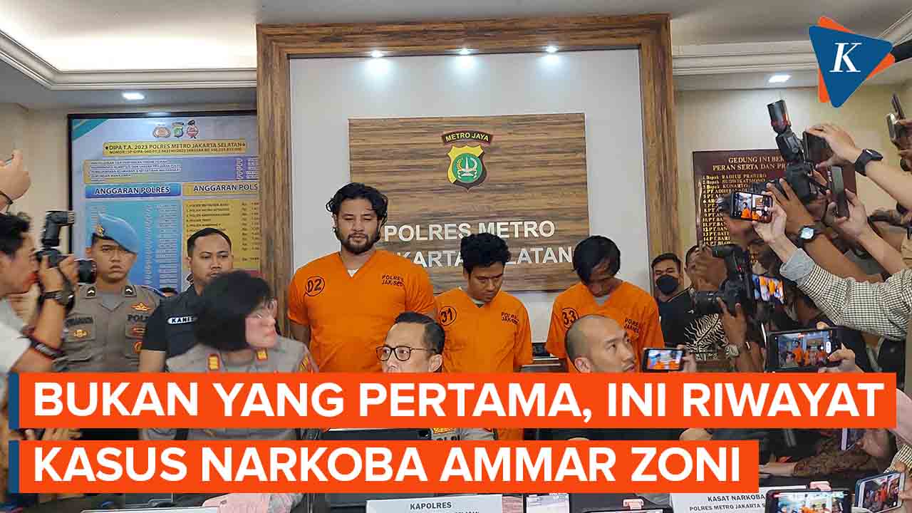 Riwayat Kasus Narkoba Ammar Zoni, Pernah Ditangkap Tahun 2017
