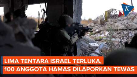 Pertempuran Hamas-Israel di Utara Gaza, 5 Tentara IDF Terluka
