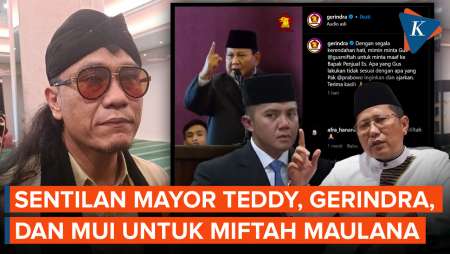 Olok-olok Penjual Es Teh, Miftah Maulana Disentil Mayor Teddy, Gerindra, dan MUI