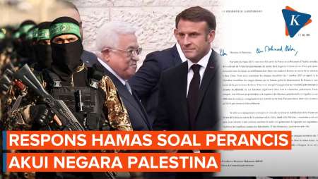 Reaksi Hamas Usai Perancis Umumkan Bakal Akui Palestina