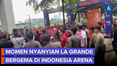 Momen La Grande Masuki Indonesia Arena Jelang Laga Indonesia Vs Iran