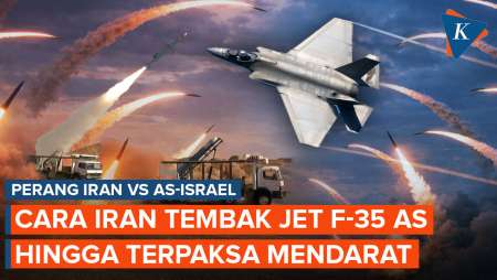 Analis China Ungkap Cara Iran Tembak Jet Tempur Siluman F-35