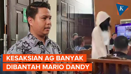 [FULL] Mario Dandy Bantah Kesaksian AG di Sidang Kasus Penganiayaan David Ozora