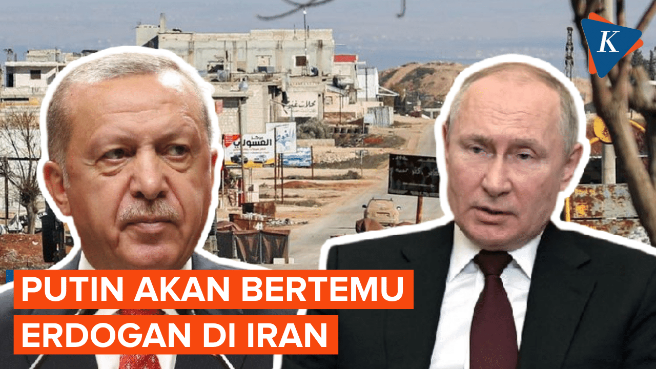 Lawatan ke Iran, Putin akan Bertemu Erdogan dan Ebrahim Raisi