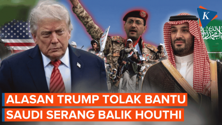 Trump Ogah Bantu Saudi Lancarkan Serangan Balik ke Houthi, Kenapa?