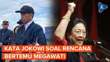 Jokowi Tegaskan Belum Ada Rencana Temui Megawati