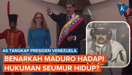 Apa Saja Dakwaan AS Terhadap Nicolas Maduro, Bisakah Dihukum Seumur Hidup?