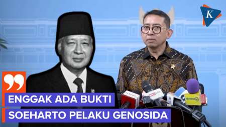 Fadli Zon Sebut Tak Ada Bukti Soeharto Pelaku Genosida