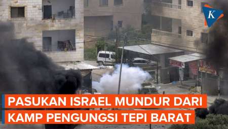 Militer Israel Mundur dari Kamp Pengungsi di Tepi Barat