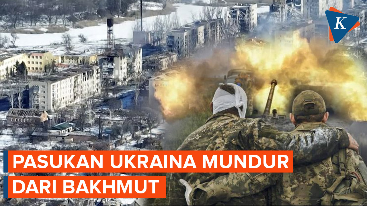 Pasukan Ukraina Mundur dari Medan Pertempuran Bakhmut