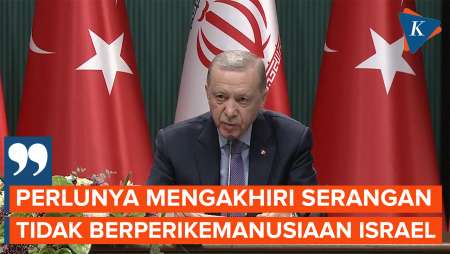 Presiden Turkiye dan Presiden Iran Bertemu, Desak Akhiri Serangan Israel di Gaza