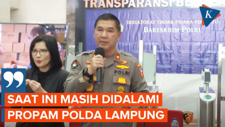 Polri Dalami Dugaan Rumah Polisi di Lampung Jadi Tempat Transit Perdagangan Orang