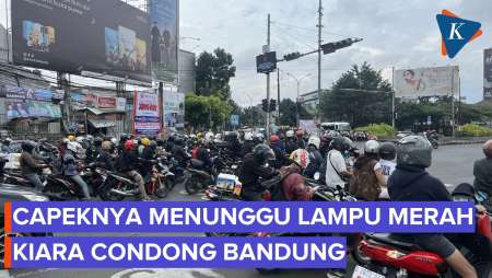 Lelahnya 5 Menit Nunggu Lampu Merah Kiaracondong Bandung