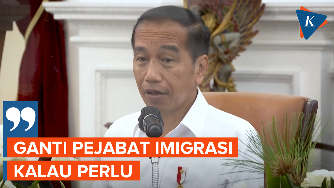 Jokowi Ancam Dirjen Imigrasi Diganti Terkait Layanan Keimigrasian