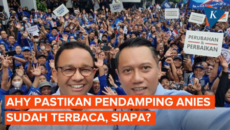 Tak Ada Nama Kejutan, AHY Pastikan Cawapres Anies Sudah Bisa Terbaca