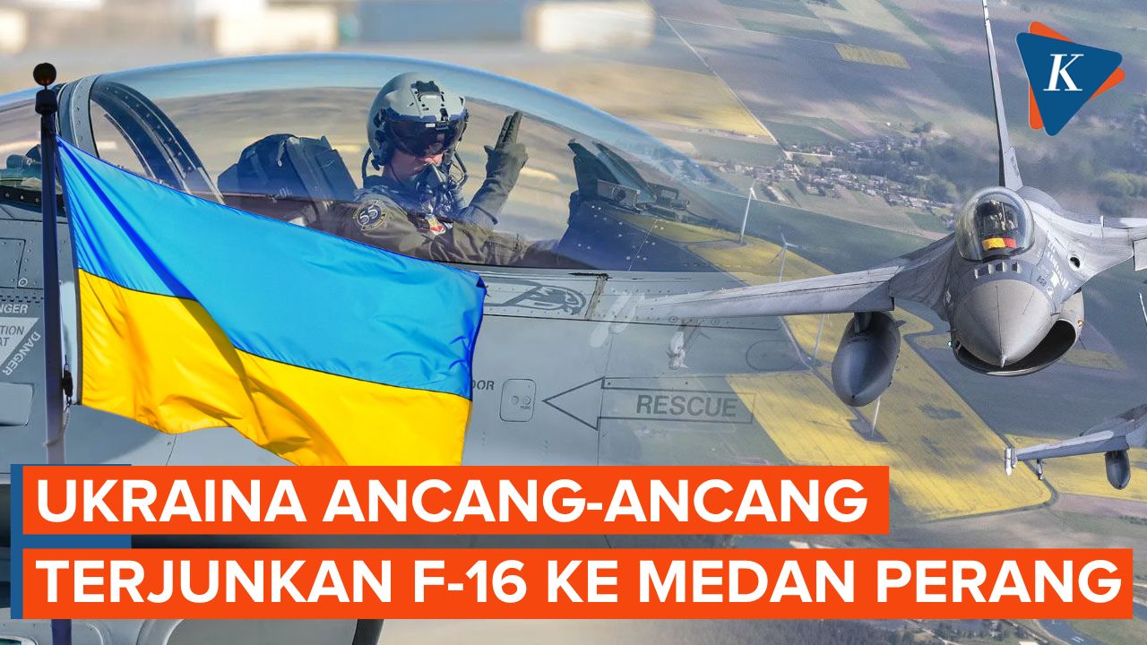 Ukraina Segera Terjunkan Jet F-16 ke Medan Perang