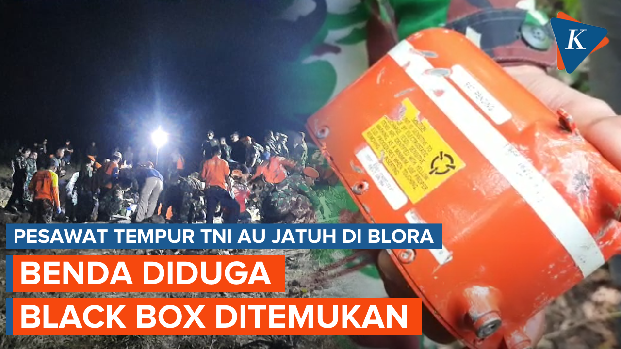 Benda Diduga Black Box Pesawat Tempur TNI AU yang Jatuh di Blora Ditemukan