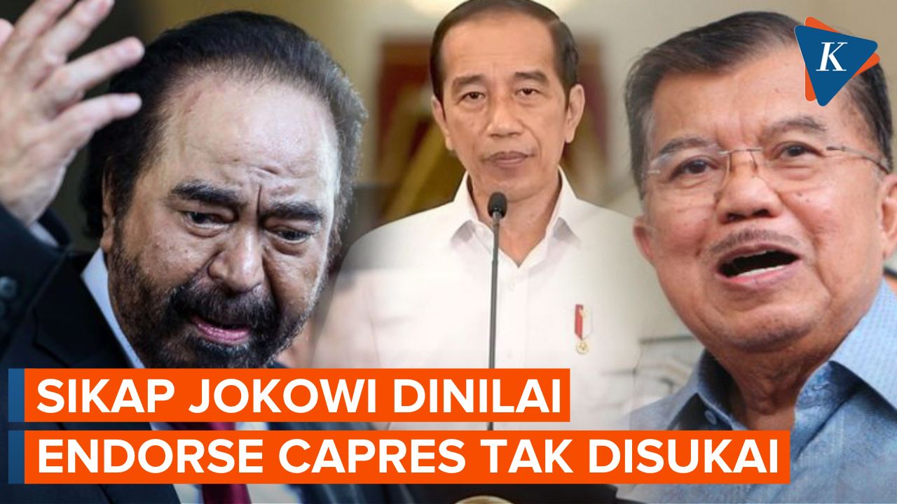 Surya Paloh, Anies hingga JK Tak Suka atas Sikap Jokowi “Endorse” Capres dan Cawapres Tertentu