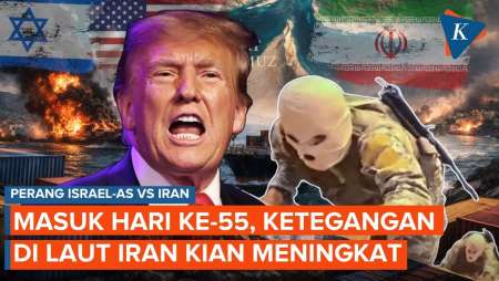 Hari Ke-55 Perang Iran Vs AS-Israel: Ketegangan Di Laut Meningkat Meski Gencatan Senjata Berlanjut