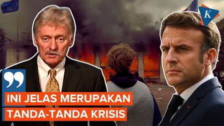 Perancis Diguncang Demo Besar Berujung Ricuh, Rusia: Ini Tanda-tanda Krisis