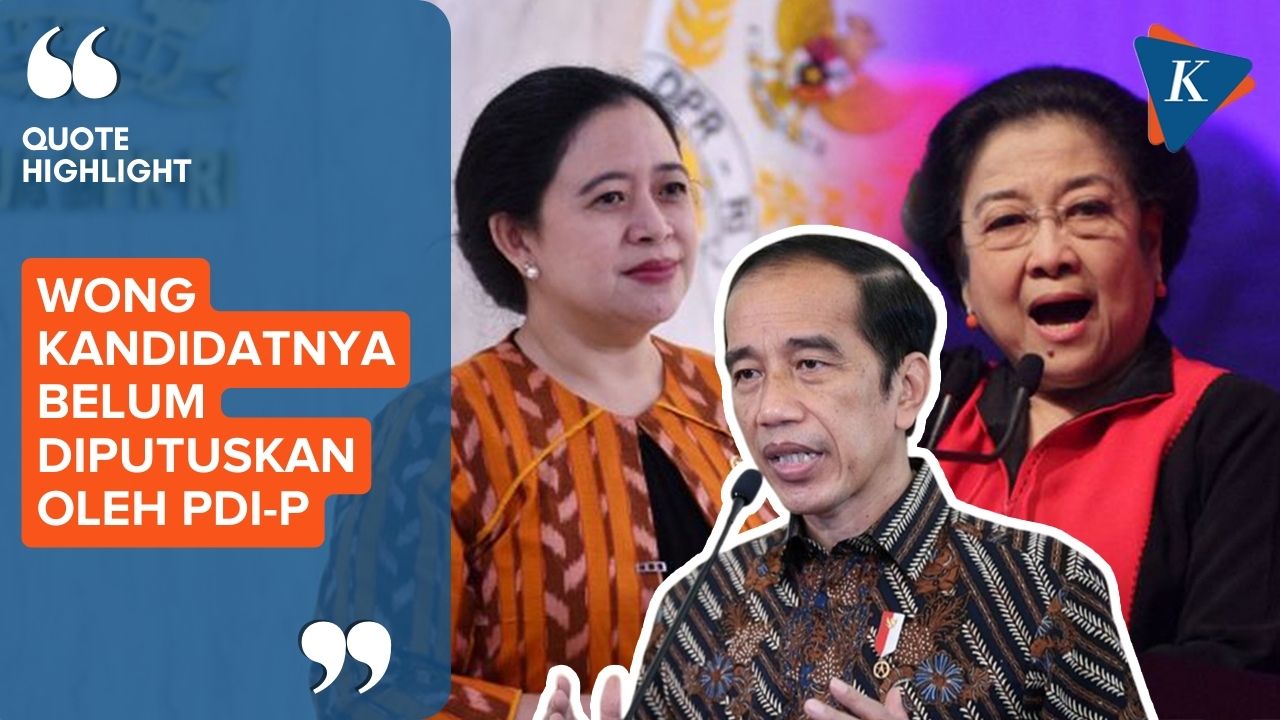 Jokowi Sebut PDI-P Belum Putuskan Kandidat Capres, Termasuk untuk Puan Maharani