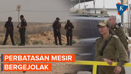 Baku Tembak! Perbatasan Israel dan Mesir Bergejolak