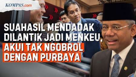 Mendadak Jadi Menkeu Gantikan Bosnya, Suahasil Ngaku Belum Ngobrol Dengan Purbaya