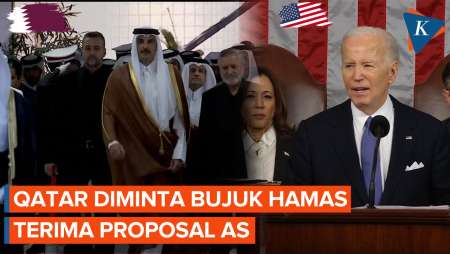 Biden Desak Qatar Bujuk Hamas Terima Proposal Baru Gencatan Senjata