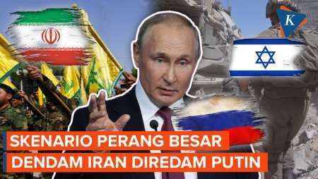 Putin Minta Batasi Serangan, Redam Dendam Iran Hindari Perang Besar?