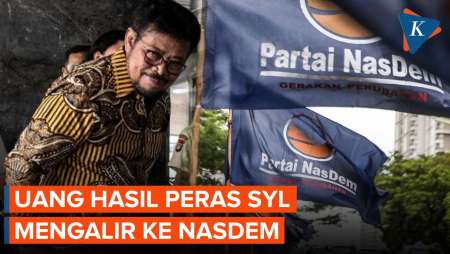 Jaksa Ungkap Uang Hasil Peras SYL Mengalir ke Nasdem