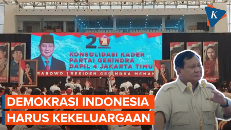 Prabowo: Kita Tidak Mau Ikut-ikut Negara Lain Seolah Demokrasi Harus Ribut