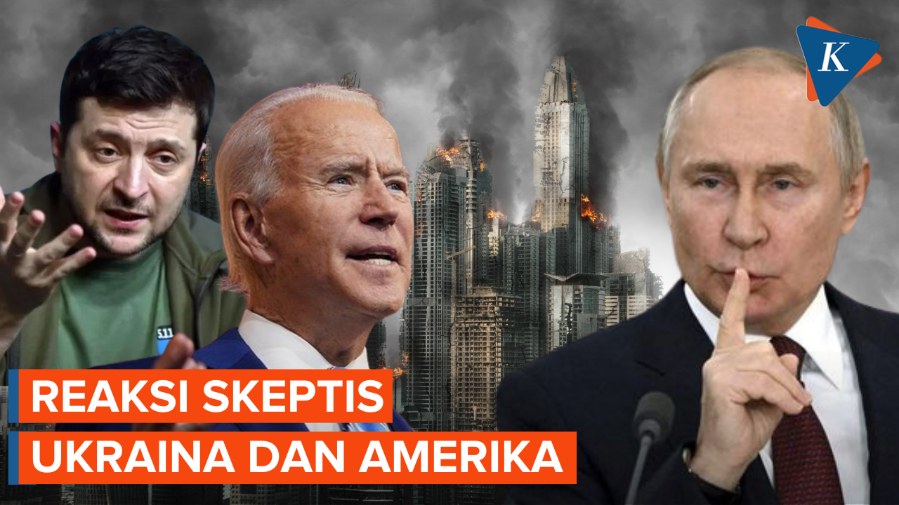 Reaksi Skeptis Ukraina dan Amerika atas Seruan Gencatan Senjata Putin