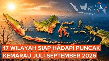 Daftar 17 Wilayah Siap Hadapi Puncak Kemarau Juli-September 2026