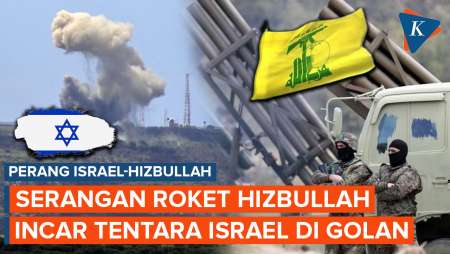 Hizbullah Luncurkan Serangan Roket Besar yang Incar Dua Posisi Militer Israel