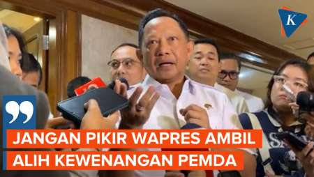 Mendagri Beberkan Alasan Kawasan Aglomerasi Dipimpin Wakil Presiden