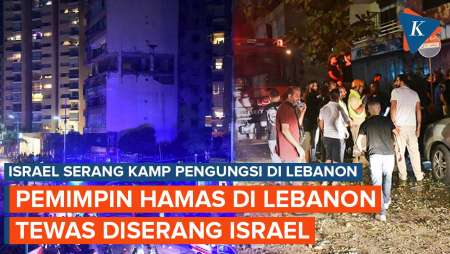 Serangan Israel Tewaskan Pemimpin Hamas di Lebanon, Fatah Sharif Tewas Bersama Istri dan Anaknya