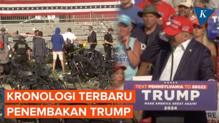 Kronologi Penembakan Donald Trump! Ternyata Pelaku Sudah...