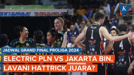 Jadwal Grand Final Proliga 2024: Jakarta Electric Vs Jakarta BIN,…