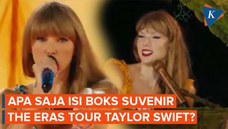 Mengintip Isi Suvenir Pemegang Tiket VIP Konser Taylor Swift di Singapura