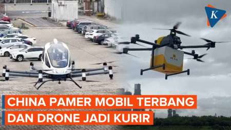 Drone Antar Kopi Hingga Mobil Terbang Siap Jadi Transportasi Baru Di China