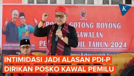 Ada Intimidasi ke TPN Ganjar-Mahfud Jadi Alasan PDI-P Dirikan Posko Kawal Pemilu